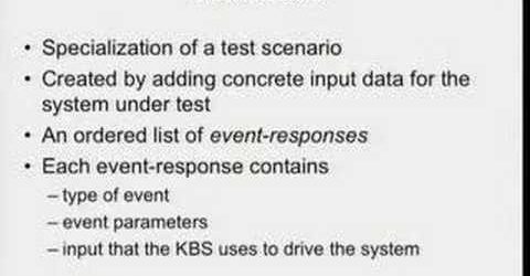 GTAC 2007: Specification based Testing