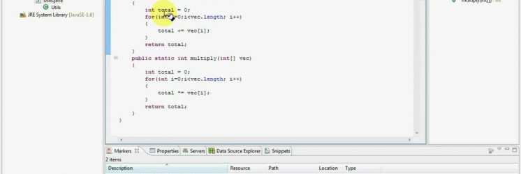 JUnit Test using Eclipse