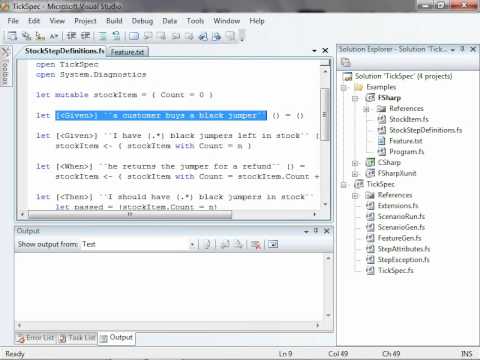TickSpec Demonstration