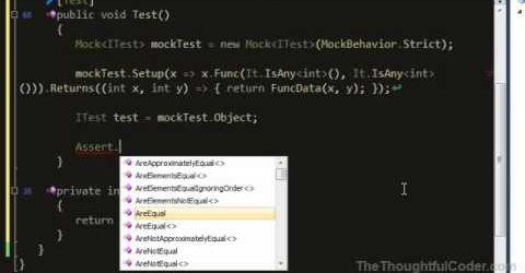 Use Setup Arguments with Moq